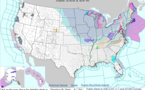 Etats-Unis : une vague de froid perturbe le trafic aérien à Chicago Etats-Unis : une vague de froid perturbe le trafic aérien à Chicago