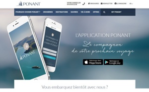 Ponant lance son application mobile à bord