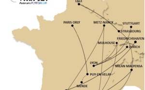 Twin Jet relie Strasbourg à Milan Twin Jet relie Strasbourg à Milan