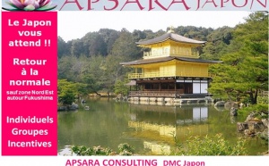 APSARA JAPON : LE SOLEIL BRILLE AU JAPON !