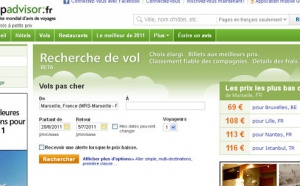 Trip Advisor met en ligne son moteur de recherche de vols