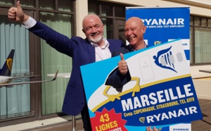 Ryanair positionne un 3e avion à Marseille en novembre 2019