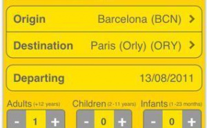 Vueling lance son application iPhone