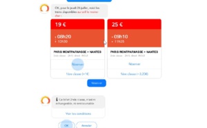 SNCF : les billets de train désormais vendus sur Facebook Messenger