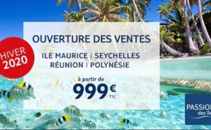 TUI : coup d'envoi des ventes hiver 2020 de Passion des îles