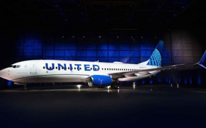 Exit le doré, United Airlines dévoile une nouvelle livrée toute en bleu