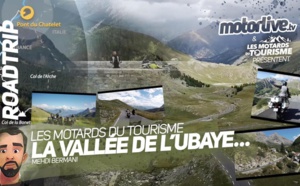 Les Motards du Tourisme dans la vallée de l’Ubaye !