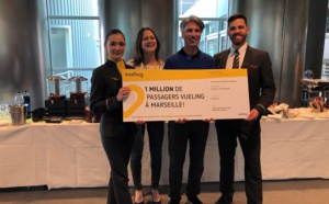 Vueling Airlines fête son millionième passager !