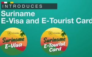 Suriname : carte touristique et visa disponibles en ligne