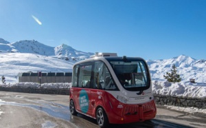 Val-Thorens dresse le 1er bilan de sa navette autonome électrique