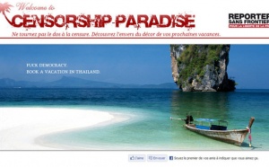 Liberté d'information : Reporters sans frontières lance une campagne à l'attention des vacanciers