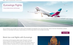 Eurowings développe le self-connecting avec d'autres compagnies