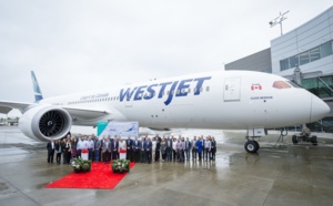 WestJet : inauguration du vol entre Calgary-Paris