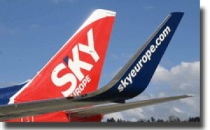 SkyEurope Airlines : vols directs entre Bruxelles et Cracovie