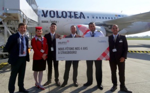 Volotea fête ses 4 ans à Strasbourg et annonce de nouvelles lignes