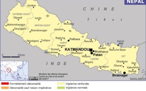 Népal : explosion d'engins artisanaux dans la vallée de Katmandou