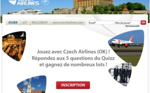 Czech Airlines fait gagner des vols vers Prague et Bratislava