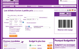 BudgetAir.fr veut grimper dans le Top 3 des agences en ligne françaises