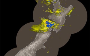 Nouvelle-Zélande : vigilance en raison de fortes averses dans le nord du pays