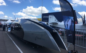 Salon du Bourget : le prototype Spacetrain présenté sur le tarmac