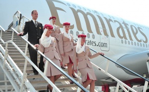 Emirates recrute du personnel navigant à Nice 