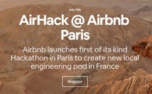 Hackathon Paris : Airbnb recrute 5 développeurs en France