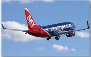 Sky Europe relie Prague à Nice et Paris