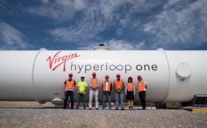 Hyperloop : Virgin signe avec l'Arabie Saoudite pour créer une piste de test de 35km Hyperloop : Virgin signe avec l'Arabie Saoudite pour créer une piste de test de 35km