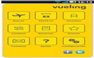 Vueling : une application pour les services Premium