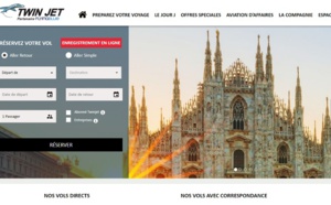 Twin Jet propose désormais l'enregistrement en ligne