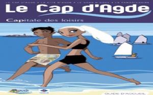 Cap d'Agde en lettres capitales