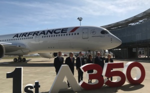 Avec son premier A350, Air France vole vers un transport aérien plus durable (vidéo)