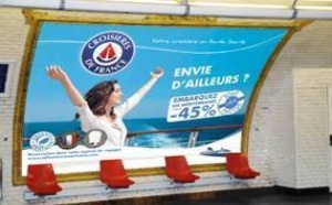 CDF : campagne d'affichage dans le métro parisien
