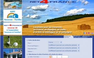 Net4france.com partenaire de l’association Vacances &amp; Familles
