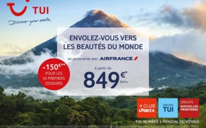 TUI s'associe avec Air France pour afficher des petits prix