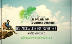 Palmes du Tourisme Durable : c'est parti pour la 3e édition 2019 ! Palmes du Tourisme Durable : c'est parti pour la 3e édition 2019 !