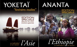 Brochures Ateliers du Voyages : 2 éditions spéciales en Asie et Ethiopie Brochures Ateliers du Voyages : 2 éditions spéciales en Asie et Ethiopie