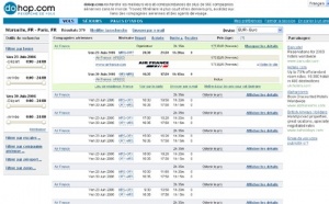 Moteur de vols : dohop.com débarque en France