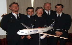 Air France fête le 5ème anniversaire de Saphir à Nice