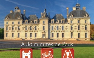 Les Châteaux de la Loire s'affichent dans le métro à Paris
