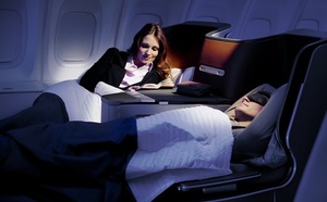 Lufthansa : le siège de la Business Class se transforme en lit