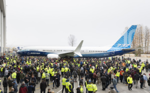 Quand Boeing fête son nouveau… 737 Max
