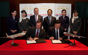 Etihad Airways : vers un partage de codes avec China Eastern Airlines
