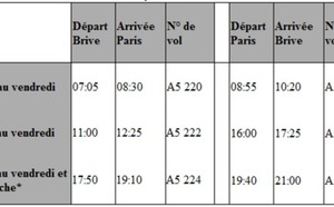 Airlinair : la ligne Brive-Orly Sud a dix ans en 2012
