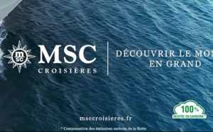 MSC Croisières lance sa nouvelle campagne (Vidéo)