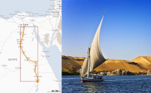 La Croisière Longue : descente du Nil du Caire à Assouan en bateau de croisière 5*, la nouvelle offre exclusive du spécialiste n°1 de l'Egypte