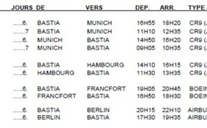 Lufthansa : deux nouvelles lignes entre la Corse et l'Allemagne