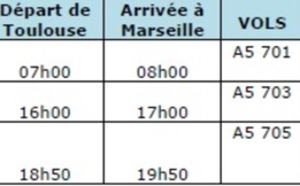 Airlinair : la ligne entre Toulouse et Marseille ouvre le 28 mai 2012