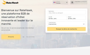 Après une année d'implantation RateHawk se félicite de ses chiffres sur le marché français