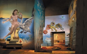 Baux-de-Provence : "Dalí, l’énigme sans fin", une expo hypnotisante aux Carrières de Lumières